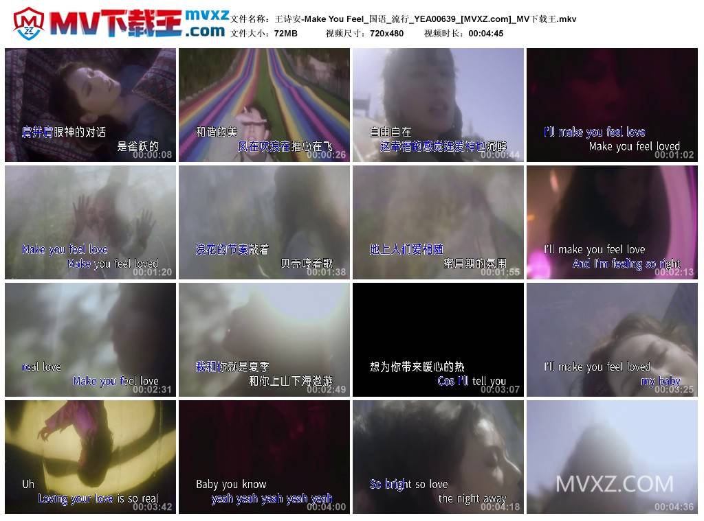 王诗安-Make You Feel_国语_流行_YEA00639